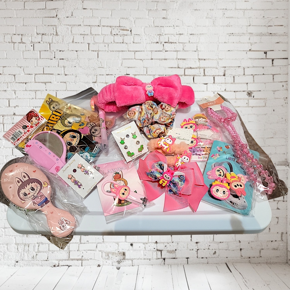 Labubu Monsters Goodie Bag & Hair Accessory Set